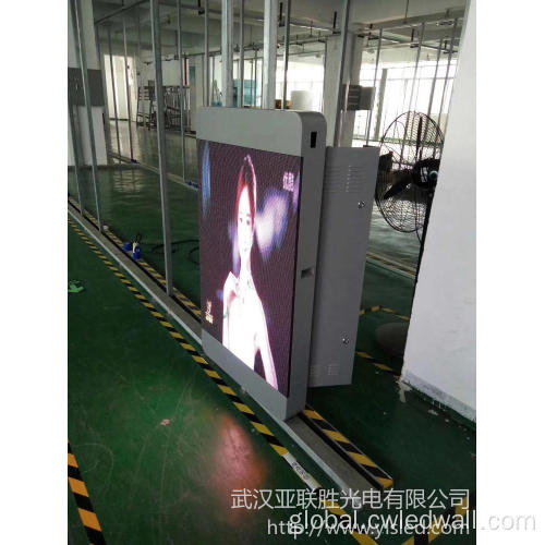 Outdoor Led Billboards Outdoor Advertising P4 LED Street Pole Led Billboards Manufactory